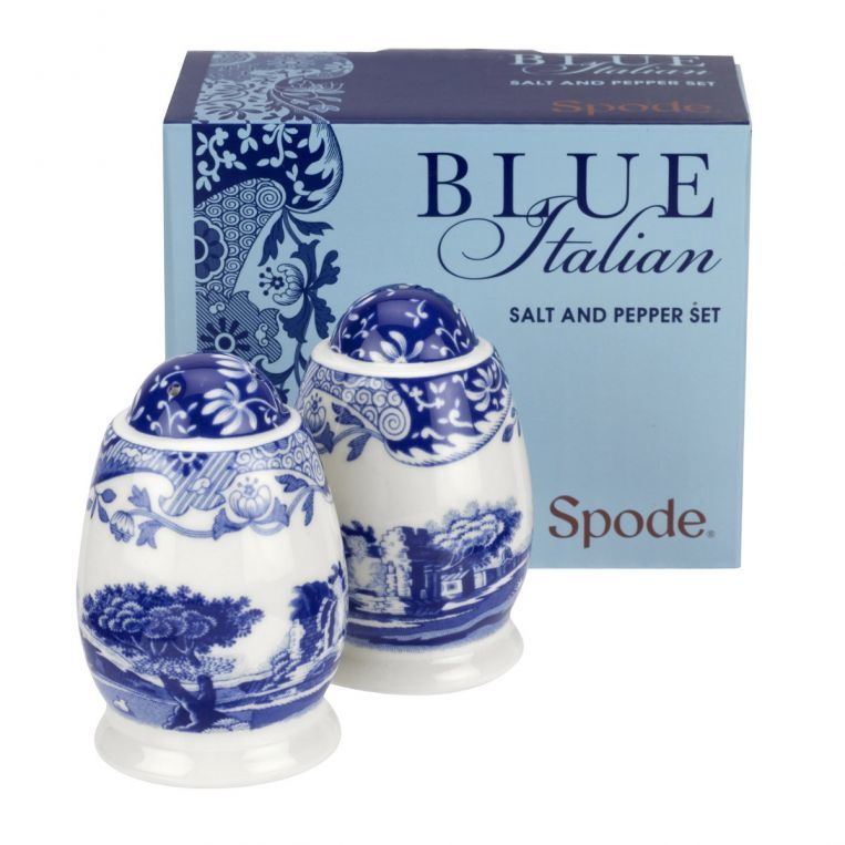 Spode Blue İtalian Tuzluk Ve Karabiberlik