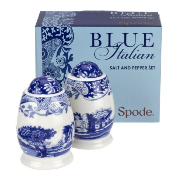 Spode Blue İtalian Tuzluk Ve Karabiberlik