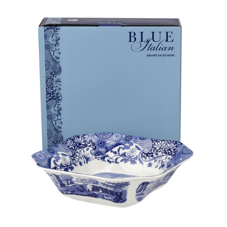 Spode Blue İtalian Salata Servis Kare