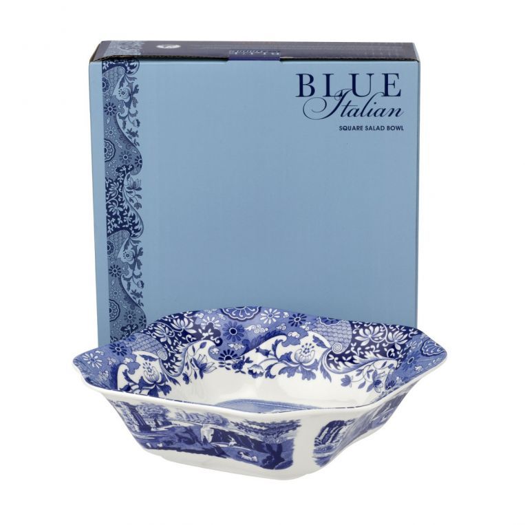 Spode Blue İtalian Salata Servis Kare