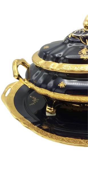 LİMOGES KAPAKLI ÇORBA TENCERESİ VE TEPSİ TAKIM