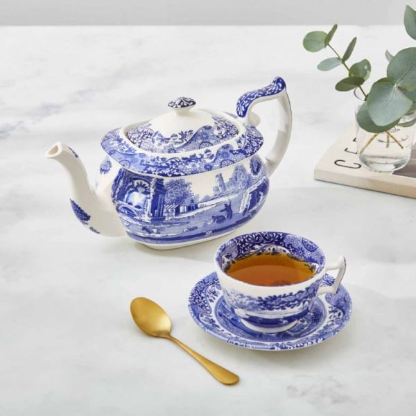 Spode Blue Italian Çay Demliği 23,5 cm