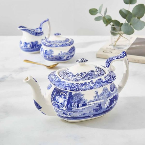 Spode Blue Italian Çay Demliği 23,5 cm