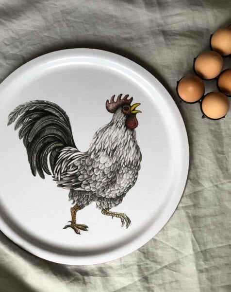 Charlotte Nicolin Tepsi Ralph The Rooster 45 cm