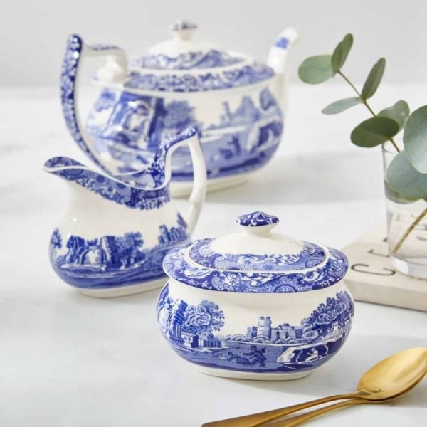 Spode Blue İtalian Şekerlik