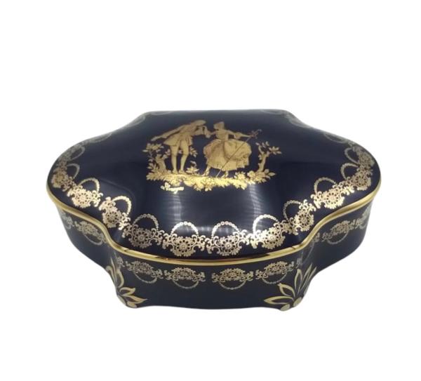 LİMOGES KAPAKLI KUTU 18CM