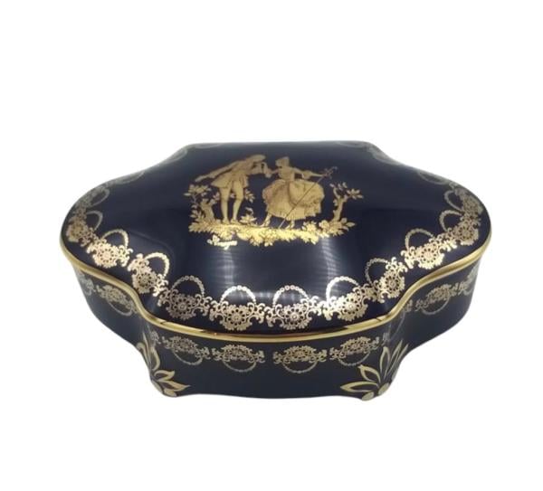 LİMOGES KAPAKLI KUTU 18 CM