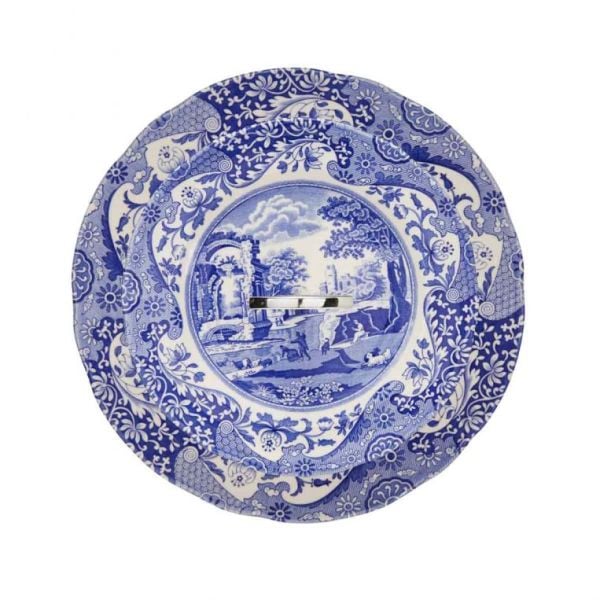 Spode Blue Italian İki Katlı Servis 27 ve 20 cm