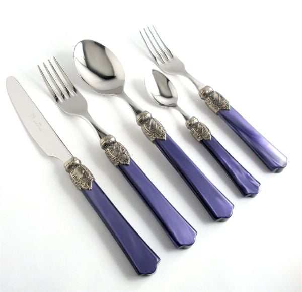 RİVA DOSSİ VITTORIA MOR 75 PARÇA ÇATAL BIÇAK SETİ