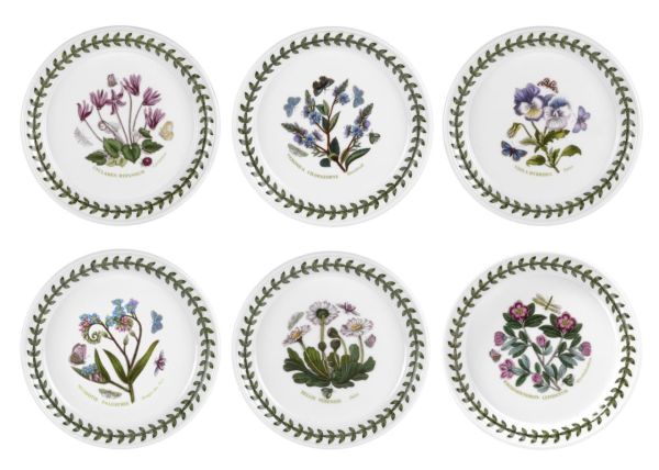 PORTMEIRION BOTANIC GARDEN EKMEK TABAĞI 6 lı 15CM