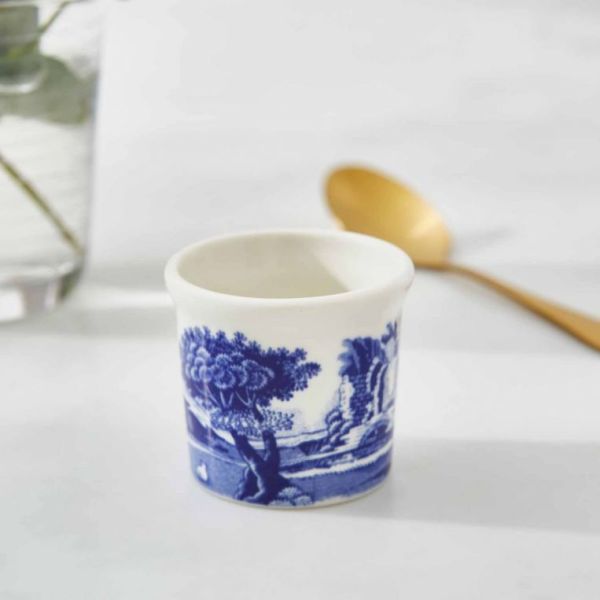 Spode Blue Italian Yumurtalık ve Baharatlık 4,5 cm