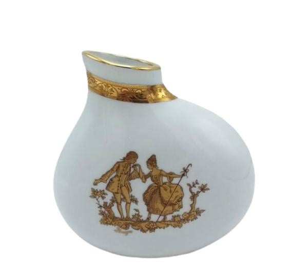 LİMOGES BEYAZ VAZO 16 CM