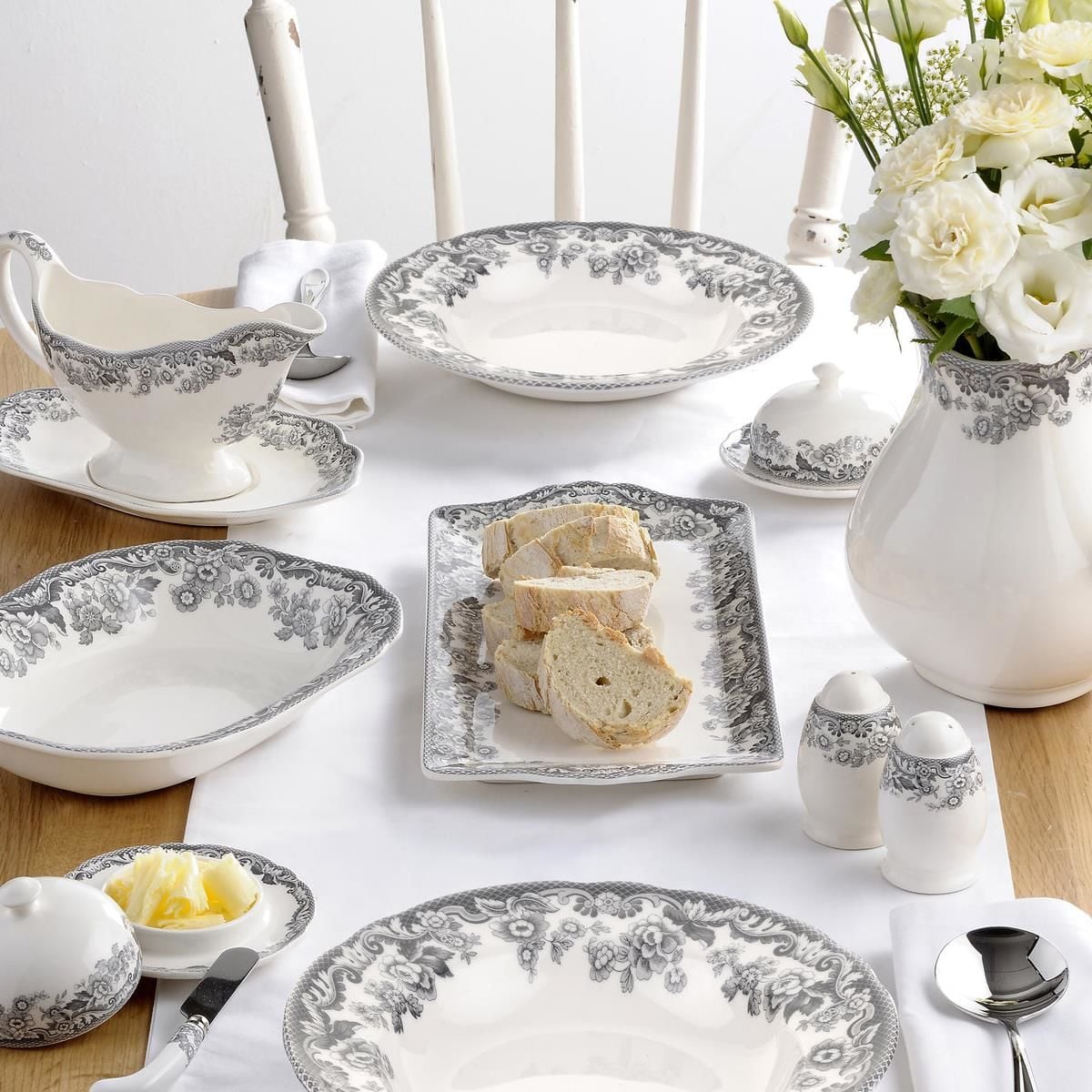 SPODE DELAMERE RURAL 6 KİŞİLİK  24 PARÇA YEMEK TAKIMI