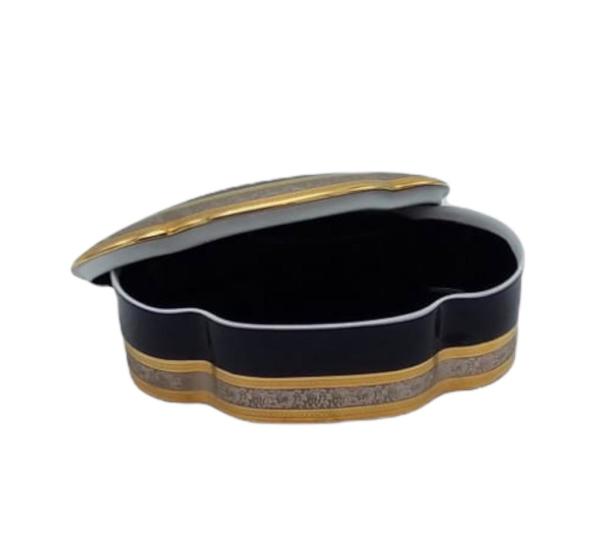 LİMOGES LACİVERT KAPAKLI KUTU (BONBONİYER) 29x19