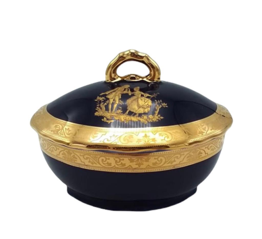 LİMOGES KAPAKLI KUTU 13,5CM