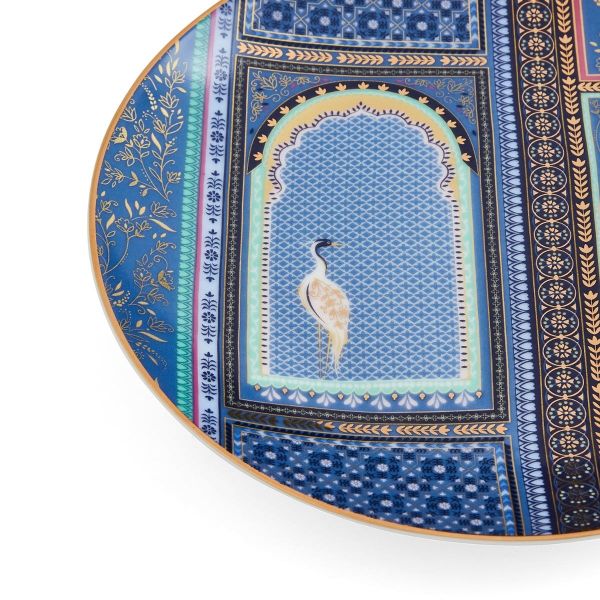 Sara Miller Portmeirion India Pasta Tabağı 4 lü