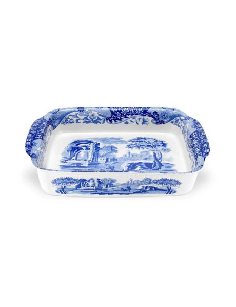 Spode Blue Italian Dikdörtgen Fırın Servisi 30 cm