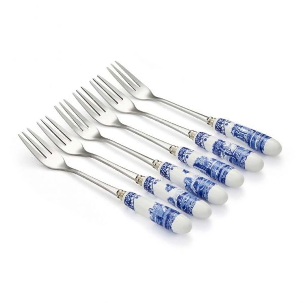 Spode Blue Italian Çatal 15 cm 6’lı Set