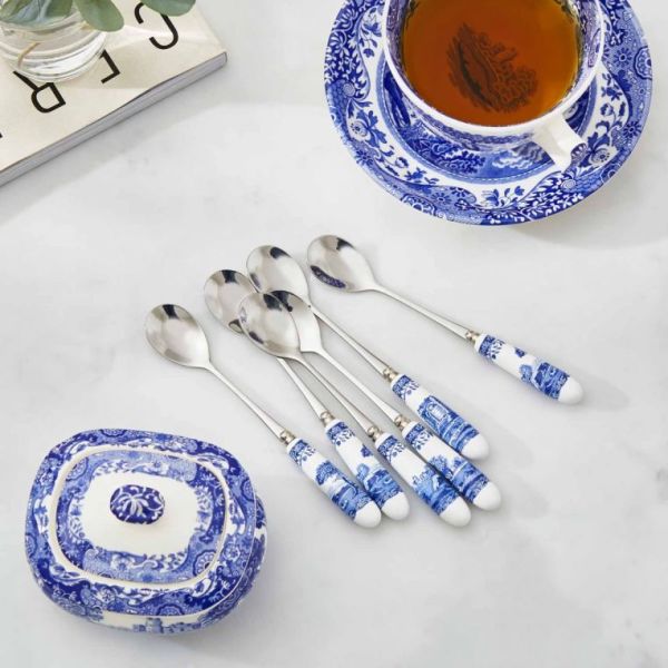 Spode Blue İtalian 6'lı Kaşık Seti