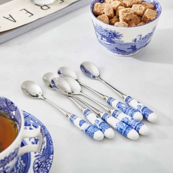 Spode Blue İtalian 6'lı Kaşık Seti