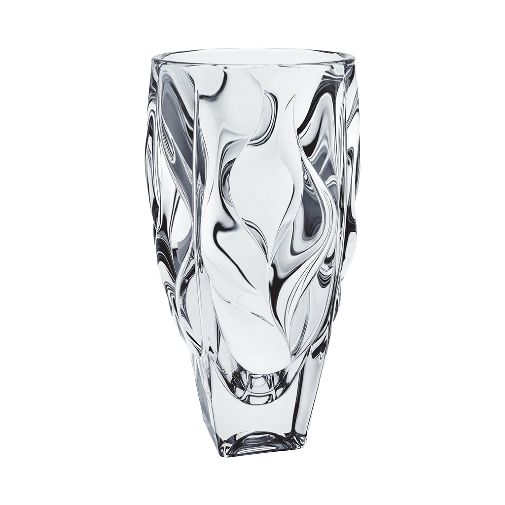 Bohemia Kristal Vazo Bambu 30cm