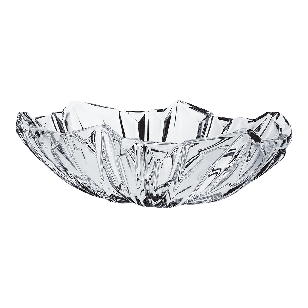 Bohemia Kristal- Oval Çanak- Prenses Model (L:37,5 cm)