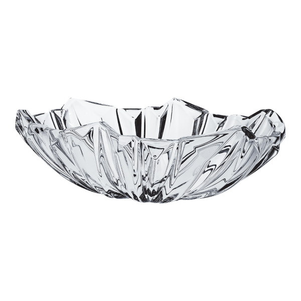 Bohemia Kristal- Oval Çanak- Prenses Model (L:37,5 cm)