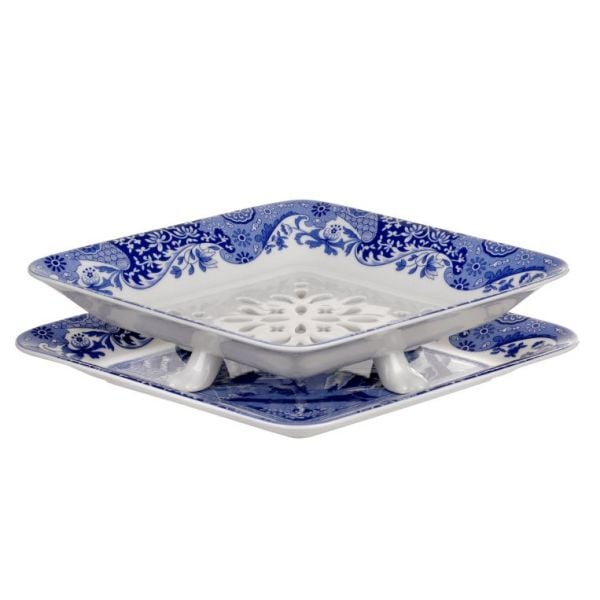 Spode Blue İtalian 2'li Meyve Tabağı