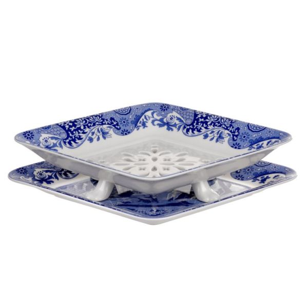Spode Blue Italian Meyve Tabağı 2’li Set