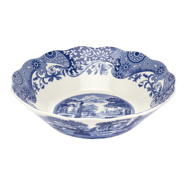 Spode Blue Italian Daisy Bowl 27 cm