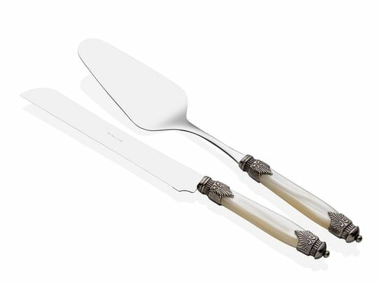 RİVA DOSSİ ARİANNA KEMİK PASTA SERVİS SETİ