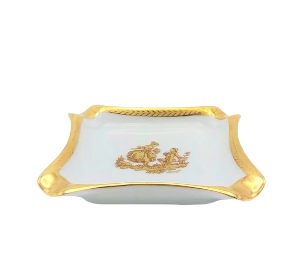 LİMOGES TABAK BEYAZ 8X8CM