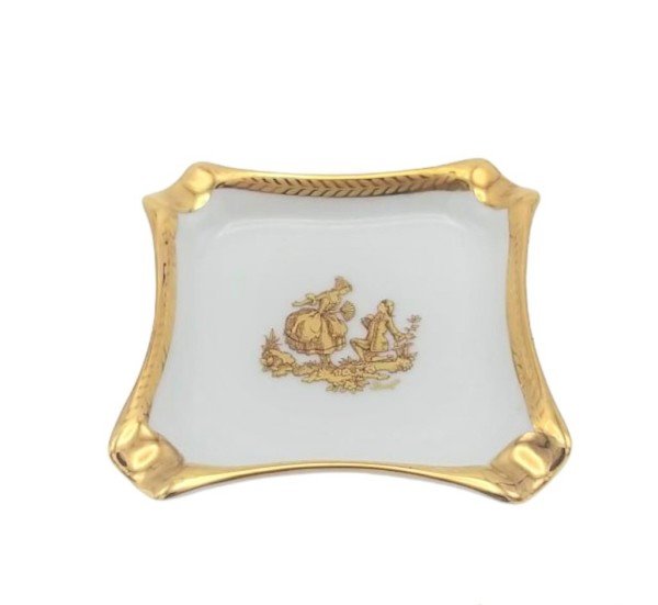 LİMOGES TABAK BEYAZ 8X8CM