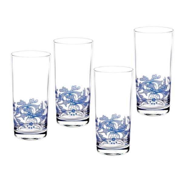 Spode Blue Italian Meşrubat Bardağı 4’lü Set