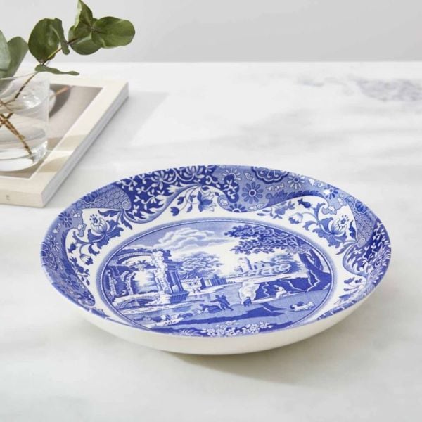 Spode Blue Italian Makarna Tabağı 22 cm