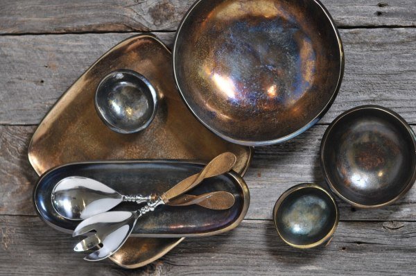 Julia Knight Eclipse Salata Servisi Bronze