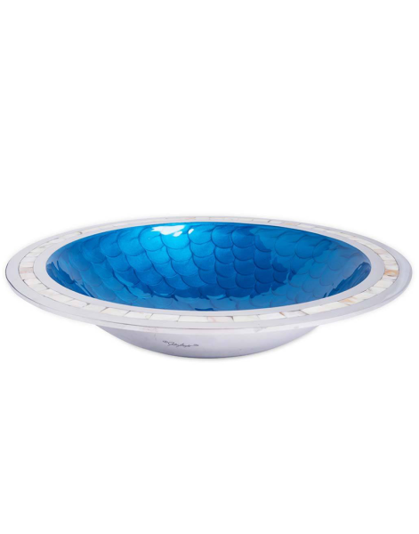 Julia Knight Classic 38 cm Mavi Yuvarlak Kase