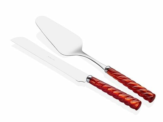 RİVA DOSSİ VİTO TURUNCU PASTA SERVİS SETİ