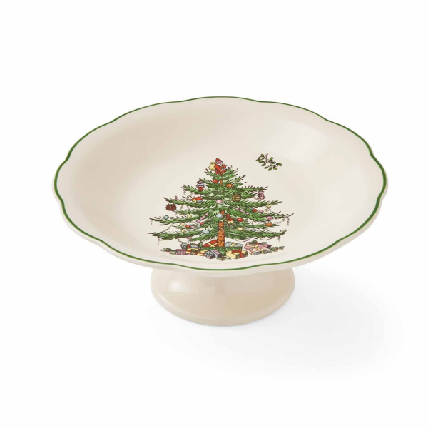 Spode Christmas Tree Ayaklı Servis 18 cm