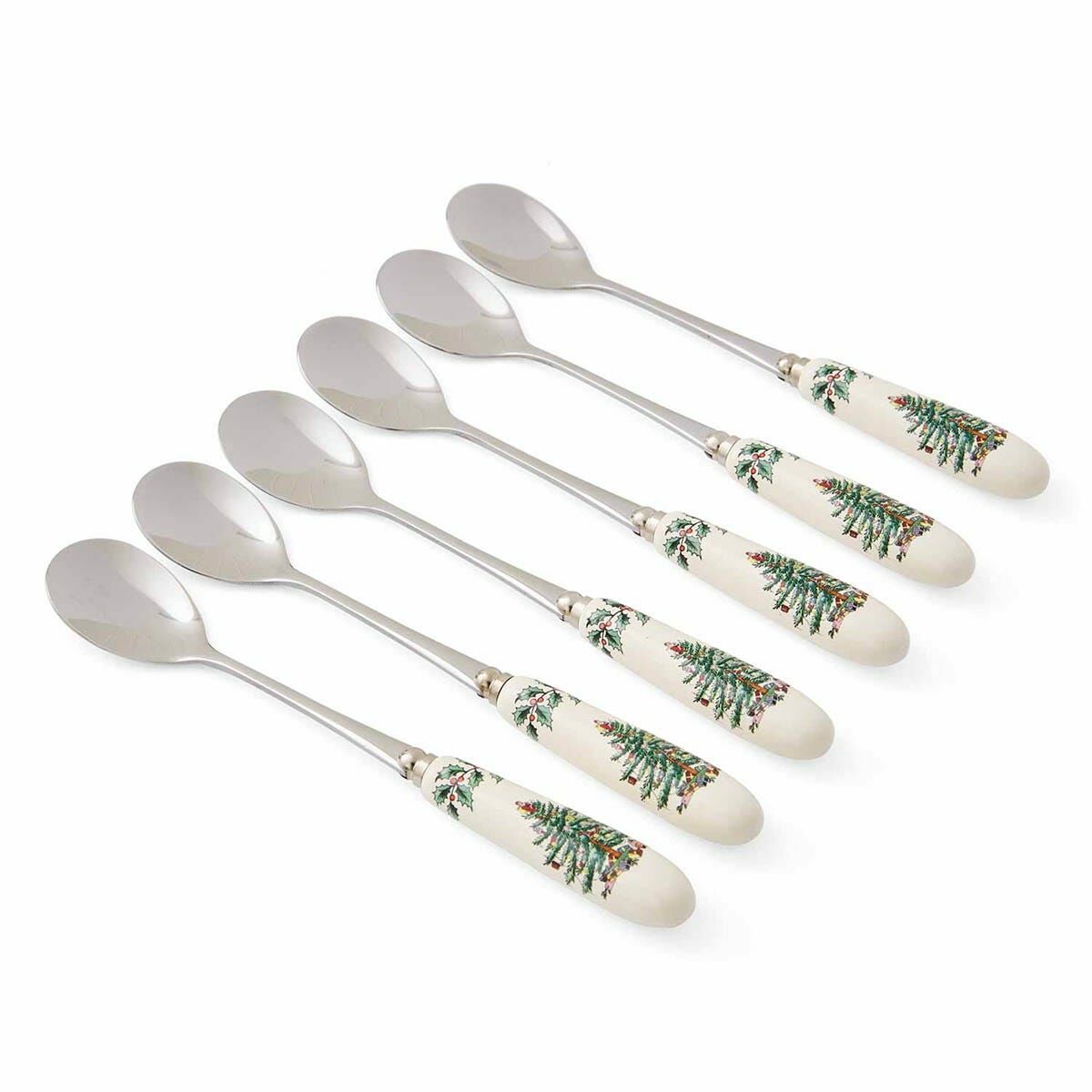 SPODE CHRISTMAS TREE ÇAY KAŞIĞI 6 LI SET