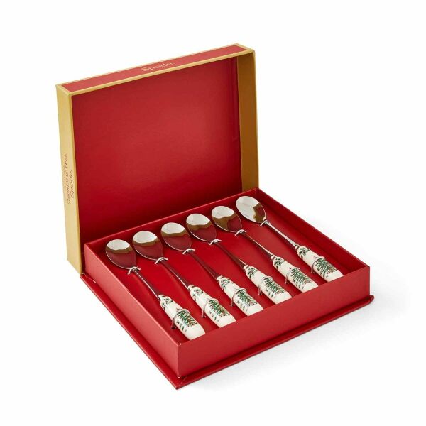 SPODE CHRISTMAS TREE ÇAY KAŞIĞI 6 LI SET