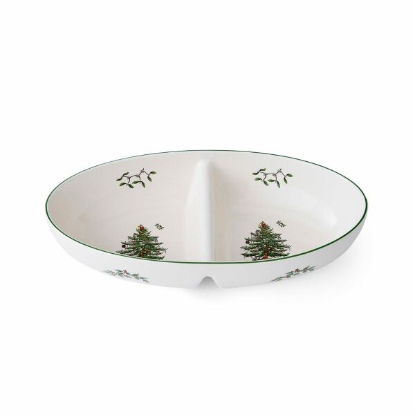 SPODE CHRISTMAS TREE 2 BÖLMELİ SERVİS 34 CM