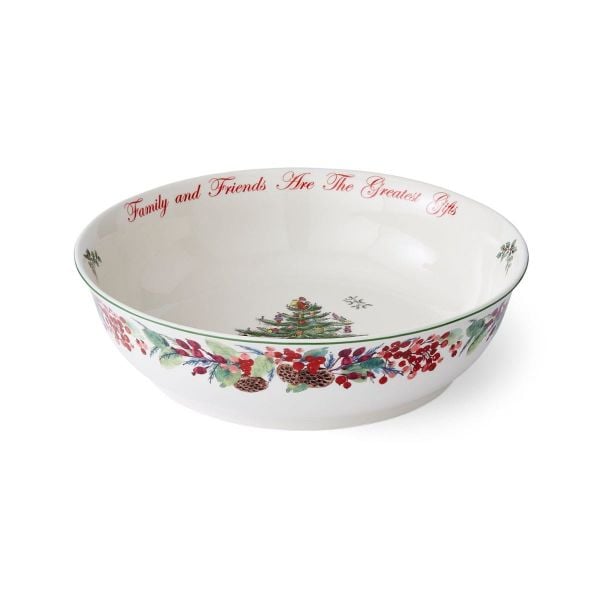SPODE CHRISTMAS TREE KASE 27CM