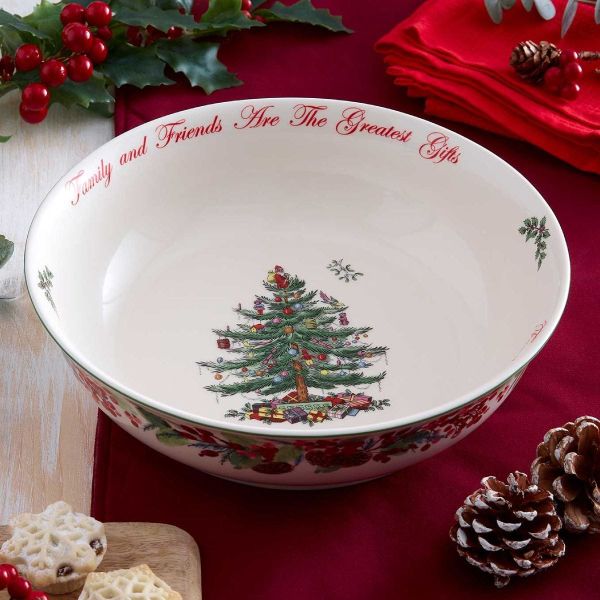 SPODE CHRISTMAS TREE KASE 27CM