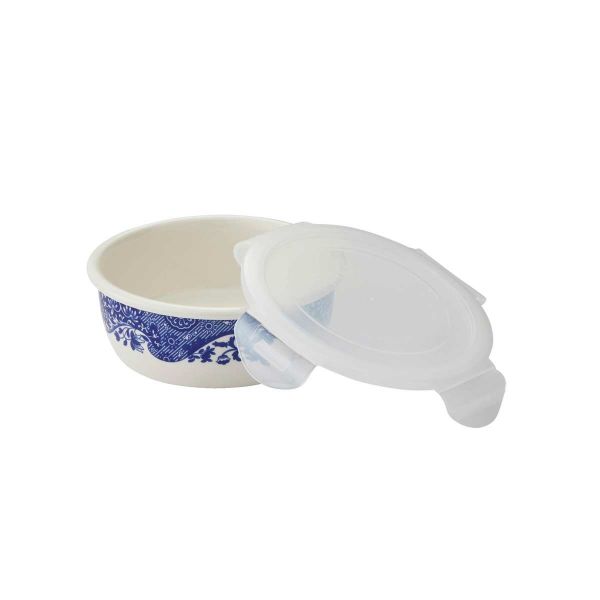 Spode Blue Italian Kapaklı Saklama Kabı 17 cm
