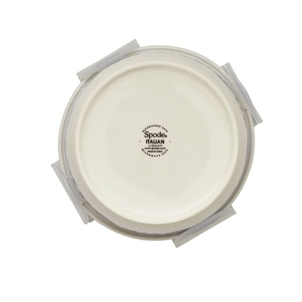 Spode Blue Italian Kapaklı Saklama Kabı 17 cm