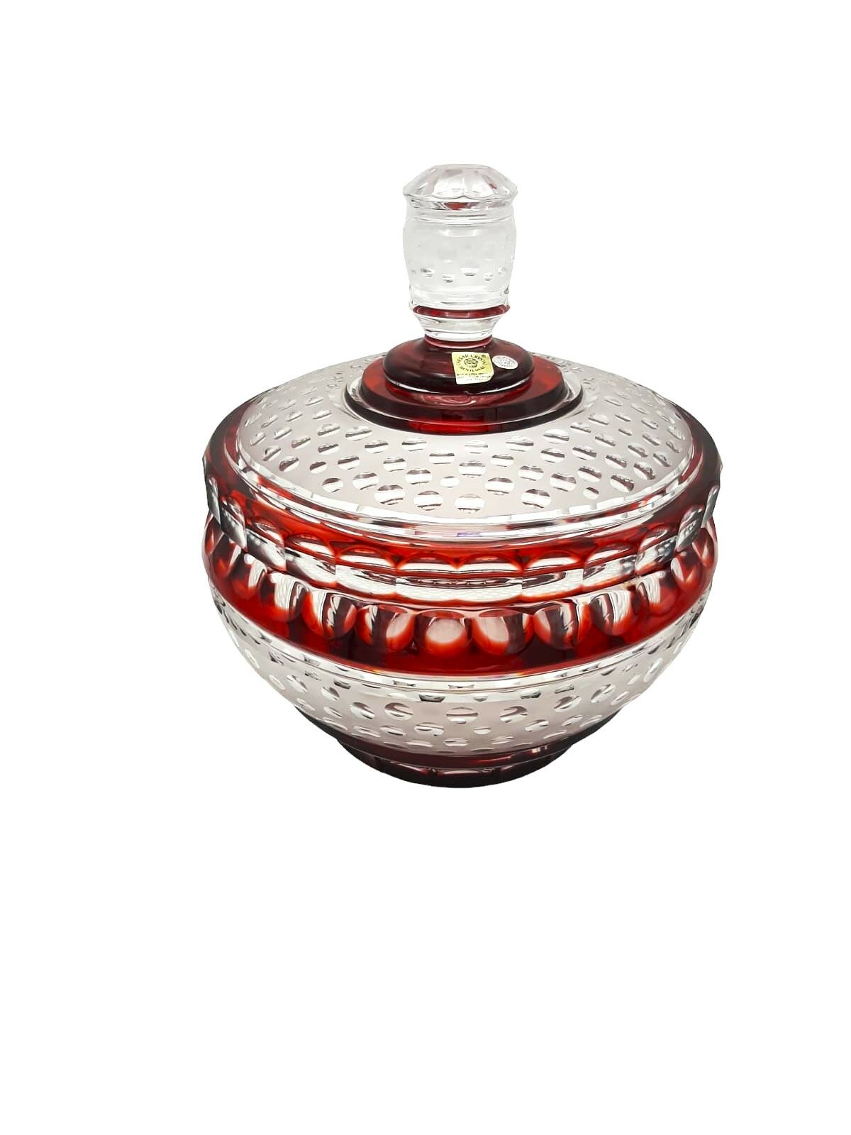 CAESAR- KRİSTAL-BOX DALMATİN (KIRMIZI)