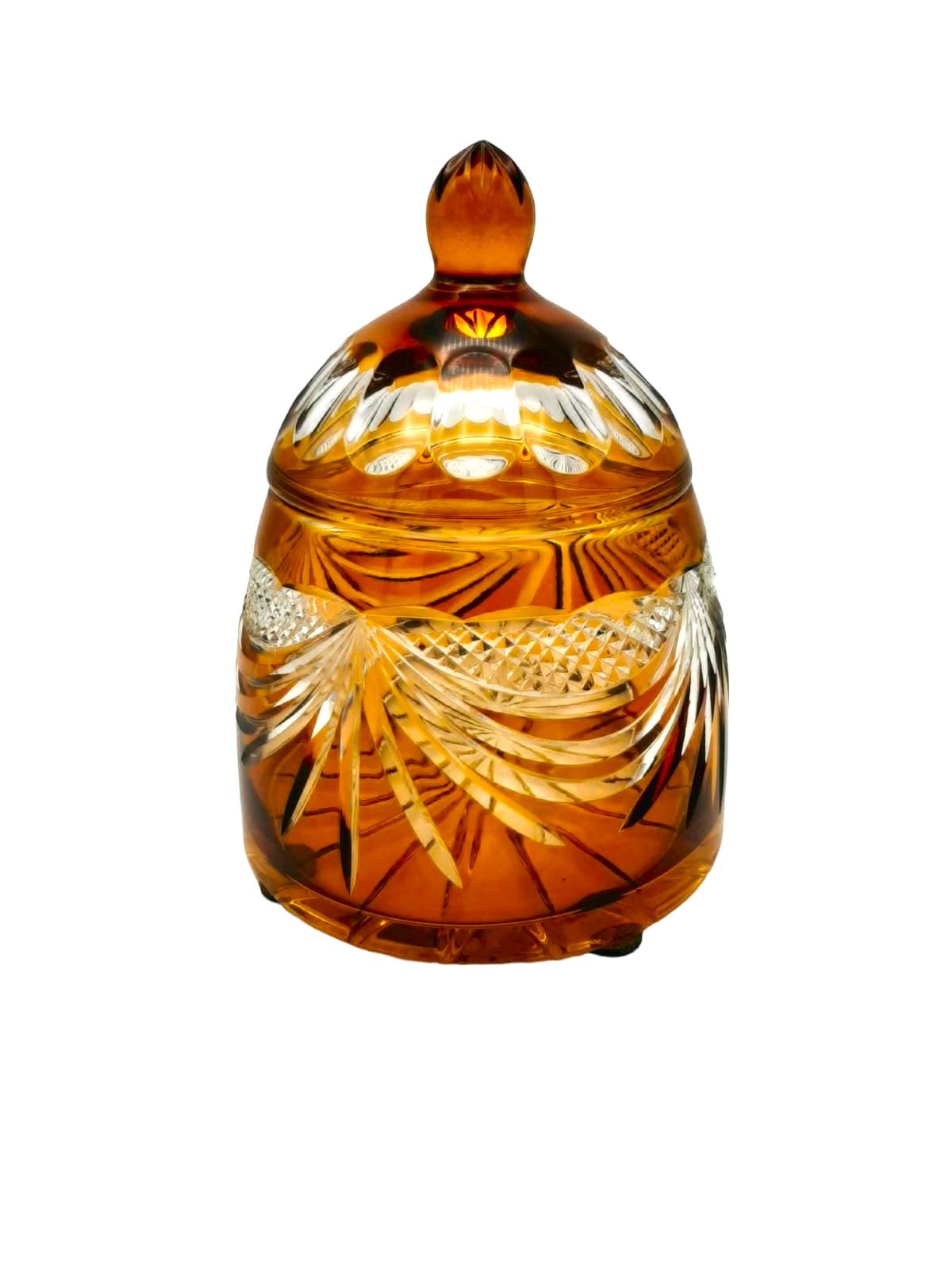 CRISTAL DE PARIS KAPAKLI ŞEKERLİK AMBER