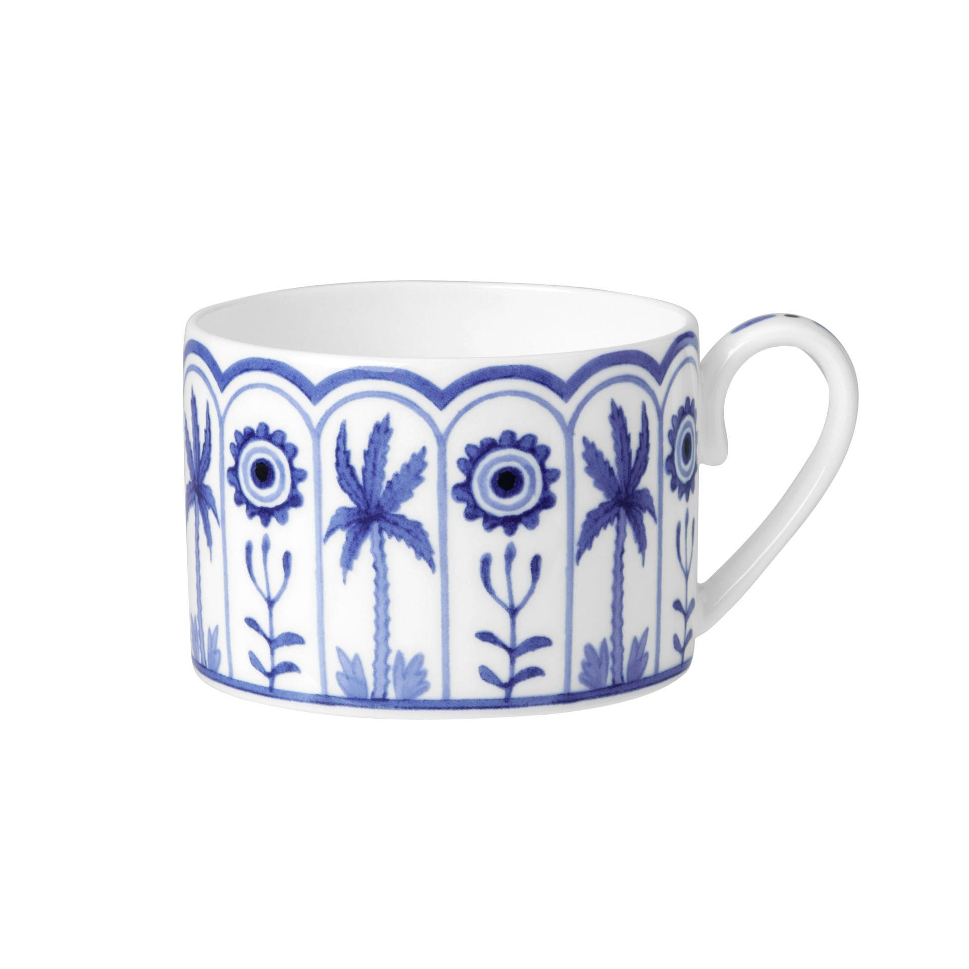 William Edwards Sultan's Garden Blue çay/nescafe fincanı ve tabağı