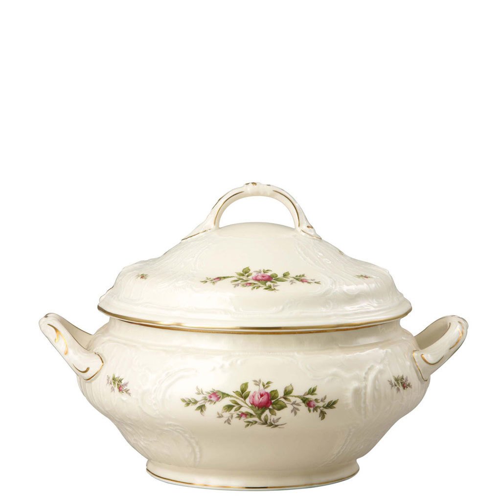 ROSENTHAL SANSSOUCI ELFENBEIN  RAMONA KAPAKLI ÇORBA TENCERESİ EN BÜYÜK BOY